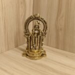 Brass Thiruvachi Andal Statue 6.5 Inch