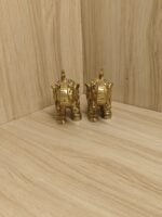 Premium Brass Elephant Statue 3.2 Inch - Image 3