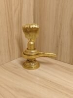 Brass Shiva Lingam Statue 3.5 Inch