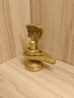 Brass Shiva Lingam Statue 3.5 Inch - Image 4