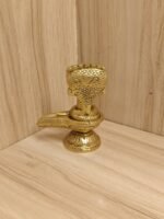 Brass Shiva Lingam Statue 3.5 Inch - Image 5