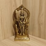Brass Thiruvachi Murugan Statue 8.5 Inch