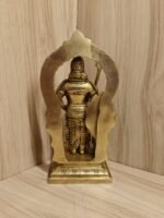 Brass Thiruvachi Murugan Statue 8.5 Inch - Image 3
