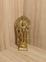 Brass Thiruvachi Murugan Statue 11.5 Inch