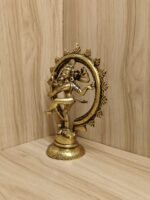 Premium Brass Nataraja Statue 4 Inch - Image 3