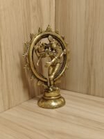 Premium Brass Nataraja Statue 4 Inch - Image 4