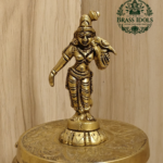 Brass Andal Idol 3 Inch
