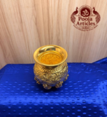 Brass Ashtalakshmi Kalash 4.5 Inch