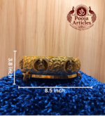 Brass Ashtalakshmi Uruli 8.5 Inch
