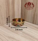Brass Designer Katori Pooja Bowl 2.9 Inch