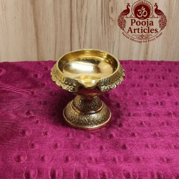 Brass Kuber diya 2.5 inch