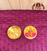 Brass Kumkum Pot Lakshmi 2 Inch