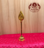 Brass Murugan Vel Stand 6.5 Inch