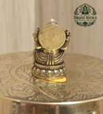 Miniature Brass Ganesha Statue 1.1 Inch