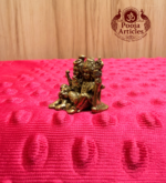 Miniature Brass Shiva Parvathi Statue 1 Inch