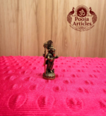 Miniature Brass Standing Ganesha Statue 1.5 Inch