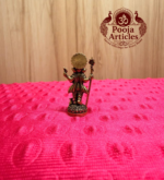 Miniature Brass Standing Ganesha Statue 1.5 Inch