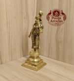 Brass Andal Statue 9.5 Inch - Image 4
