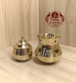 Brass Aroma Incense Camphor Lamp 5 Inch - Image 3
