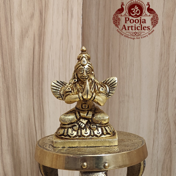 Brass Garuda Idol 2.6 Inch