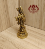 Brass Krishna Statue 3.5 Inch - Image 3