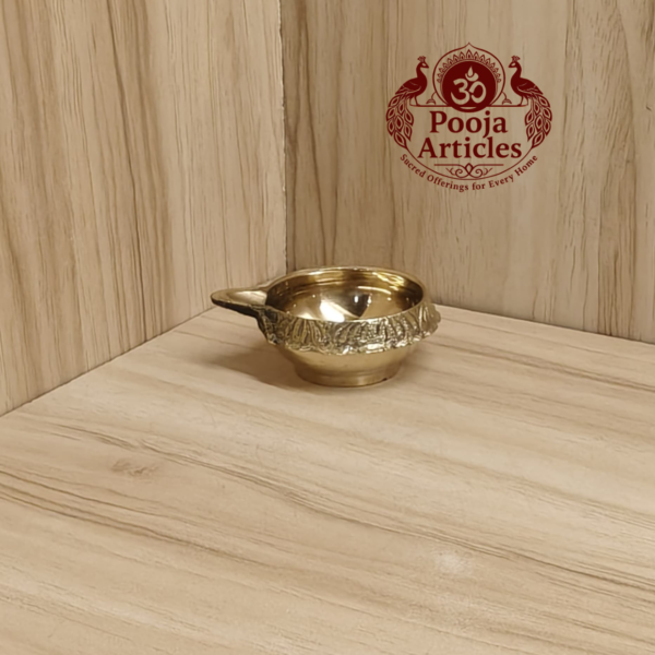 Brass Kuber Diya 2 Inch