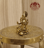 Miniature Brass Lakshmi Idol 1.5 Inch - Image 4
