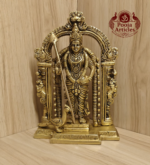 Brass Lord Murugan Statue 8.2 Inch
