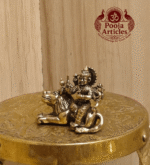 Miniature Brass Durga Devi Statue 1 Inch - Image 4