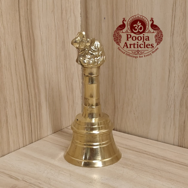 Brass Pooja Bell 3.5 Inch – 120g