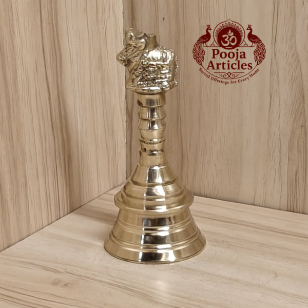 Brass Pooja Bell 4 Inch – 160g