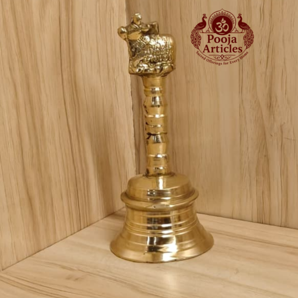 Brass Pooja Bell 4.7 Inch – 260g