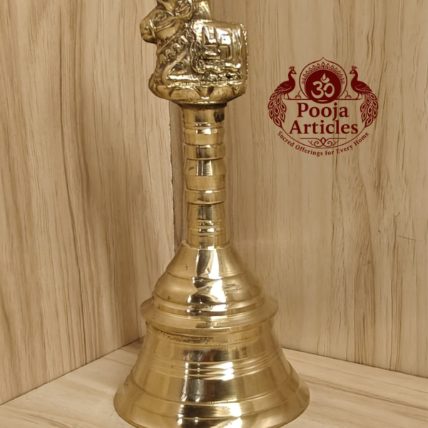Brass Pooja Bell 6.5 Inch – 620g