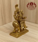 Brass Pratyangira Devi Statue 4 Inch - Image 3
