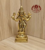 Brass Standing Ganesha Statue 4.7 Inch - Image 5