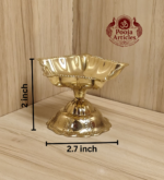 Brass Star Diya Size 2 – 2.7 Inch - Image 2