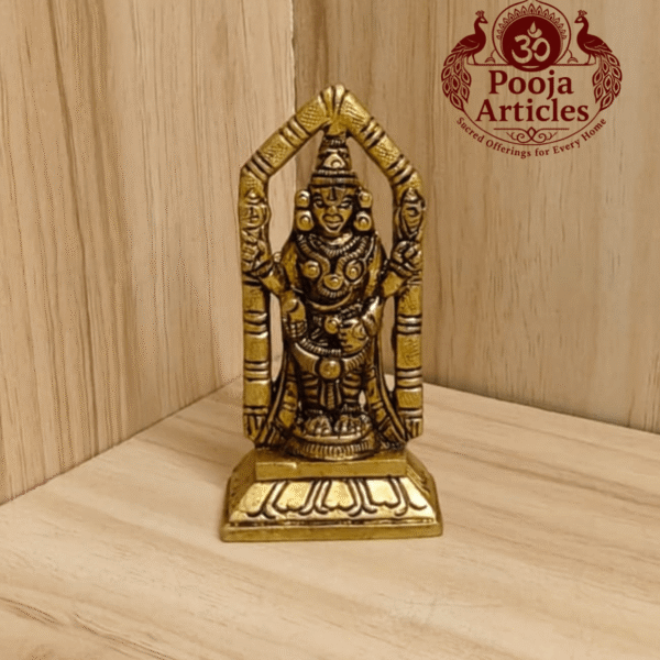 Brass Venkateswara Statue 2.9 Inch