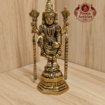 Brass Tirupati Balaji Idol 5.8 Inch