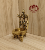 Brass Tirupati Balaji Lakshmi Diya 6 Inch - Image 4