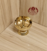 Brass Tomato Diya 2.4 Inch - Image 3