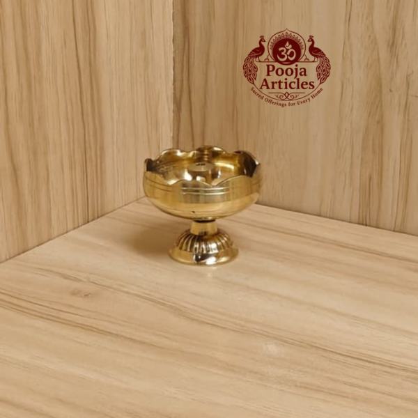 Brass Tomato Diya 1.4 Inch