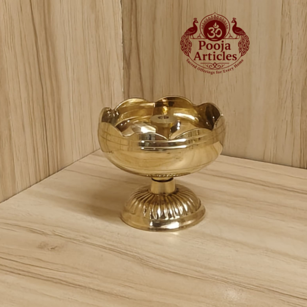 Brass Tomato Diya 1.7 Inch
