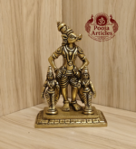 Brass Varaha Lakshmi Idol 5.4 Inch