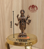 Copper Dhanvantari Idol 3 Inch - Image 2