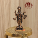 Copper Dhanvantari Idol 3 Inch