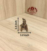 Copper Baby Krishna Statue 1.5 Inch - Image 2