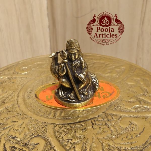 Miniature Brass Balamurugan Statue 1 Inch