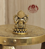 Miniature Brass Ganesh Statue 1.2 Inch - Image 5