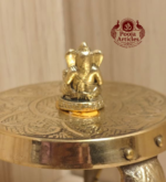 Miniature Brass Ganesha Idol 1.1 Inch - Image 5