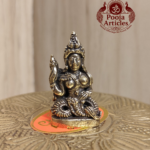 Miniature Brass Naga Phanyanak Nakee Statue 1.2 Inch